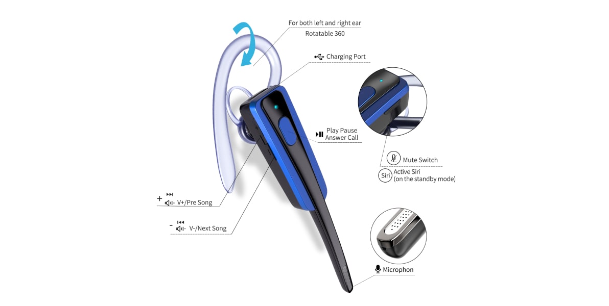 Гарнитура Comexion Bluetooth