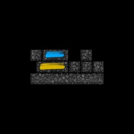 HATOR PBT keycaps - ESC/SPACE/ENTER/R.SHIFT/ARROWS (HTS-701) Autograph Edition black