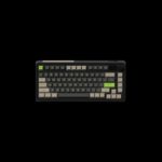 Клавіатура FL ESPORTS CMK75 Decert Grey FLCMMK Ice Pink switches TFT Knob Three-Mode