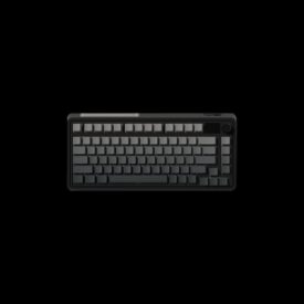 Клавіатура FL ESPORTS CMK75 Hazy Shade Kailh Box Marshmallow (early bottoming) TFT Knob Three-Mode