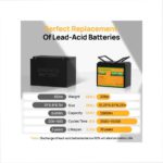 Аккумулятор ECO-WORTHY LiFePO4 12V 100Ah